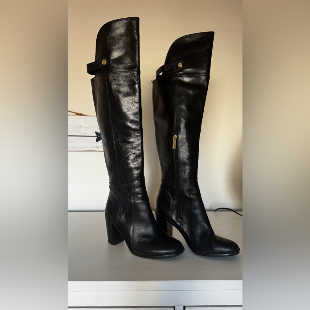 Louise et Cie Black over the knee boots